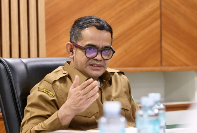 Plt Sekda Aceh Terima Audiensi Terkait Pengembangan KEK Arun