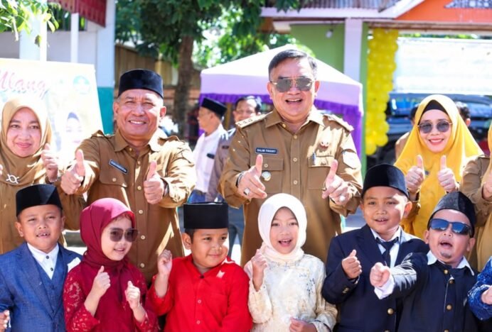 Bupati Salim Fakhry Hadiri HUT SDN Percontohan, Dorong Jadi Sekolah Unggulan Aceh Tenggara