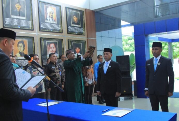 Kepala BNNP Aceh Lantik Dua Kepala BNNK