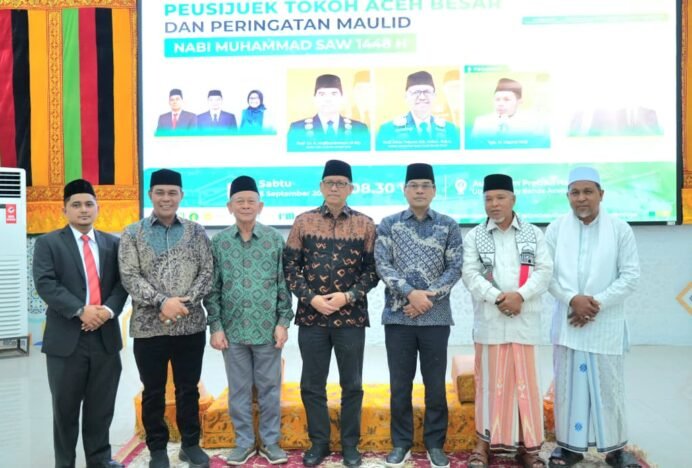 FORSIAR Peusijuek Tokoh Aceh Rayeuk dan Peringatan Maulid Nabi 1448 H