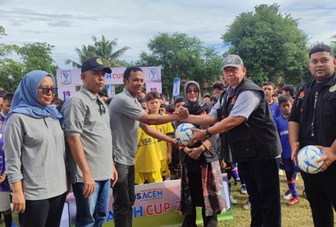PSSI Banda Aceh Heri Julius Ajak Media Pos Aceh Dukung Pembinaan Sepakbola Usia Dini