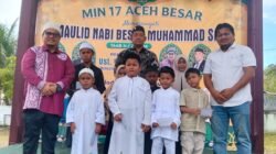 MIN 17 Aceh Besar Peringati Maulid Nabi Muhammad SAW, Tanamkan Keteladanan Akhlak kepada Generasi Muda