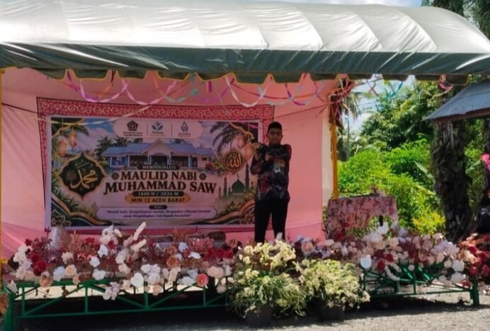 Kakankemenag Aceh Barat Apresiasi Dedikasi Guru dan Dukungan Masyarakat untuk MIN 12