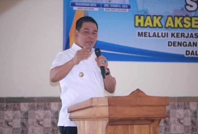 Pemkab Aceh Besar Sosialisasikan Hak Akses Data Kependudukan kepada OPD