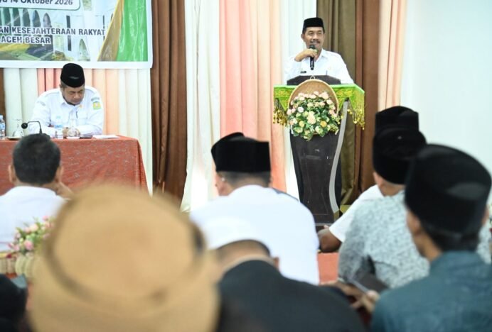 Wabup Aceh Besar: Masjid Harus Nyaman, Bersih, dan Jadi Sumber Inspirasi Jamaah