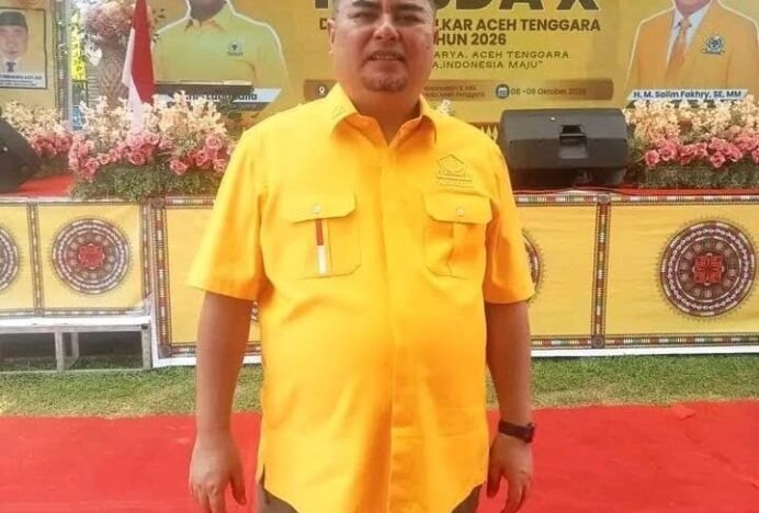 Terpilih Aklamasi, Denny Febrian Roza Pimpin Golkar Aceh Tenggara Periode 2026–2031