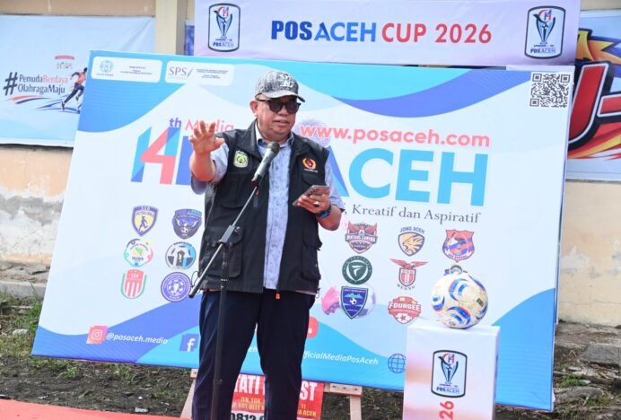 Dibuka Ketum KONI Kota Banda Aceh, Sepakbola Pos Aceh Cup U-12 Dimulai