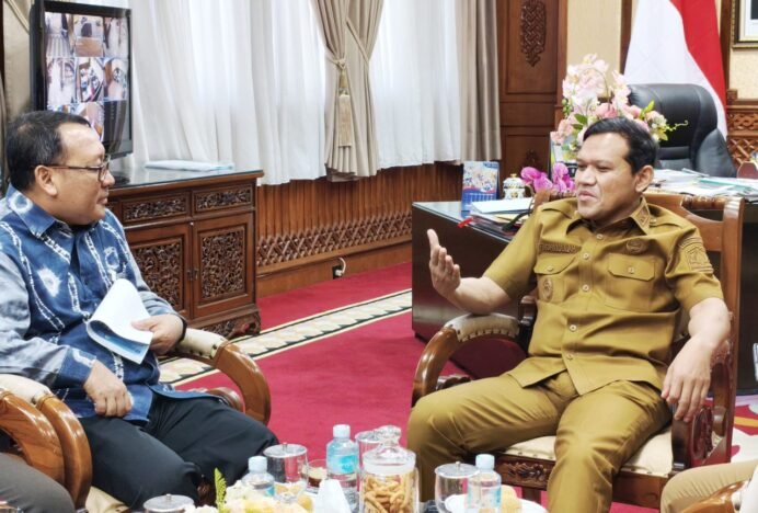 Wagub Dek Fadh Terima Audiensi Kepala Perwakilan BI Aceh