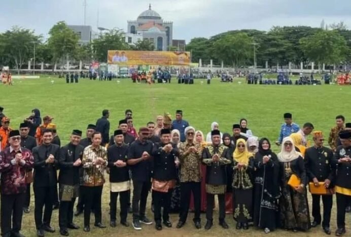 Bupati Bener Meriah Hadiri Upacara Peringatan HUT ke-27 Kabupaten Bireuen 2026