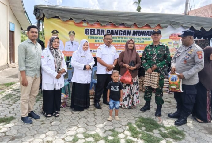 Gelar Pangan Murah di Kuta Baro, Pemkab Aceh Besar Bantu Warga Jangkau Kebutuhan Pokok