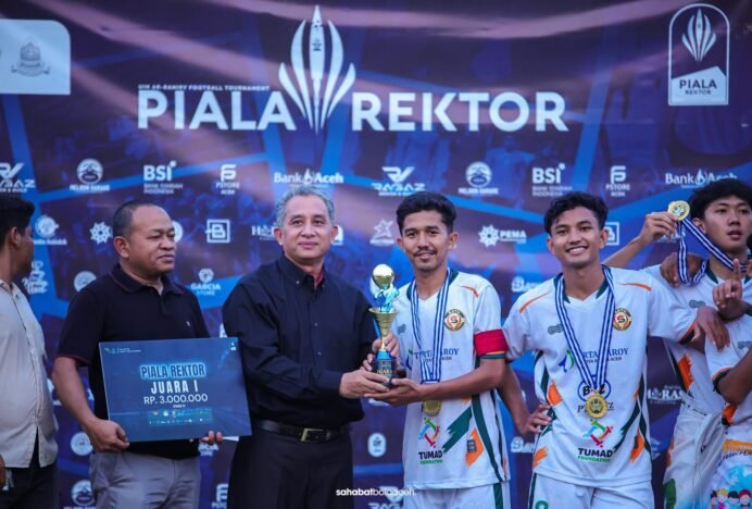 SATU FC Juara Piala Rektor UIN Ar-Raniry 2026
