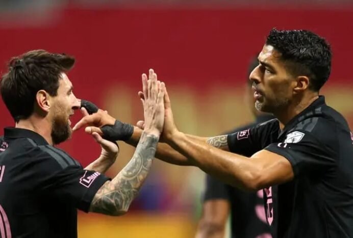 Lionel Messi Cetak Brace, Luis Suarez Bikin Rekor di Inter Miami