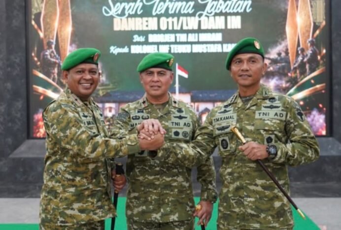 Tiga Putra Terbaik Aceh Duduki Jabatan Strategis di Kodam Iskandar Muda, Ini Sosok dan Rekam Jejaknya
