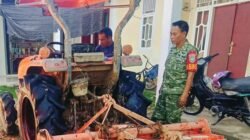 Dukung Kelancaran Pembajakan Sawah Babinsa Kodim Pantau Kesiapan Traktor 4WD