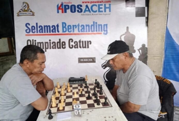 MN Sukarnedi Juara Individu Olimpiade Catur HUT 14 Media Pos Aceh