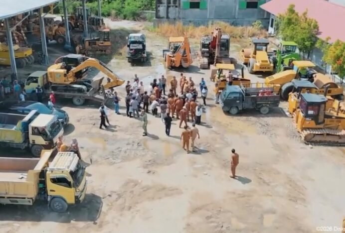 Bupati Aceh Tenggara Terima 18 Alat Berat Pinjam Pakai dari Satgas PRR Pusat