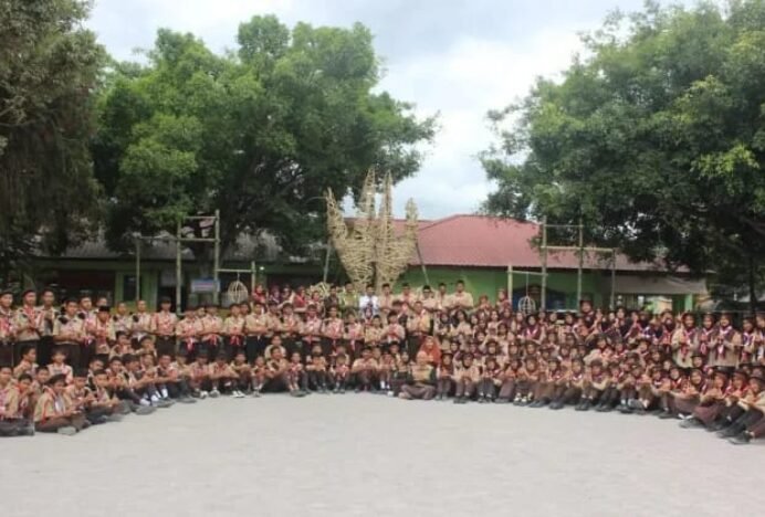 Camp Competition MAN 1 Aceh Tengah Diikuti 15 Gugus Depan Pramuka