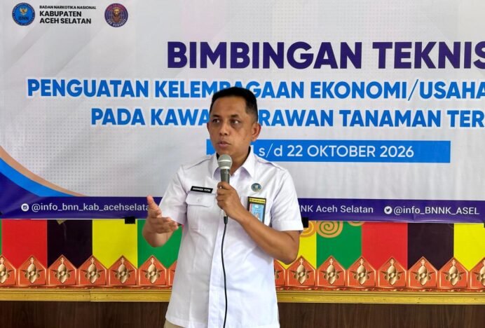 BNNK Aceh Selatan Hadirkan Alternatif Ekonomi di Kawasan Rawan Tanaman Terlarang lewat Tempe BERSINAR