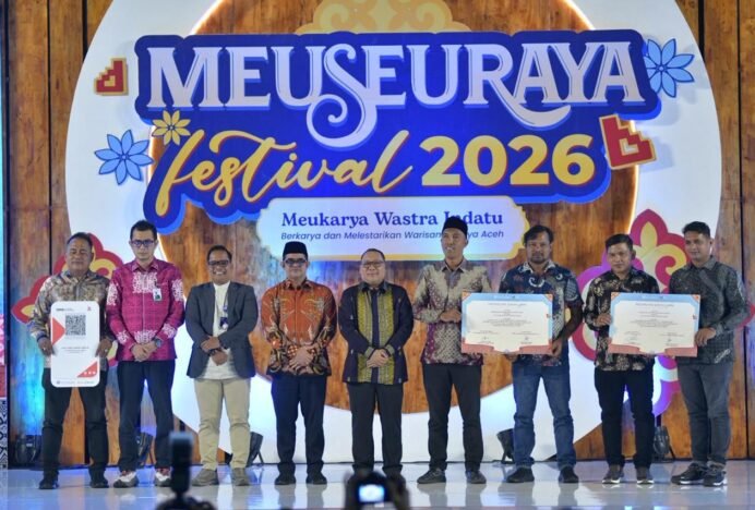Bank Aceh dan BI Provinsi Aceh Luncurkan Soundbox QRIS Dinamis