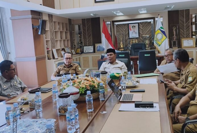 Bupati Aceh Besar Ikuti Rakor Percepatan Rehabilitasi dan Rekonstruksi Pascabencana