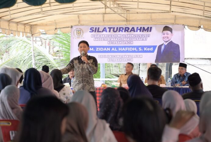 Reses di Peunayong, Anggota DPRK Banda Aceh Zidan Al Hafidh Tampung Aspirasi Warga