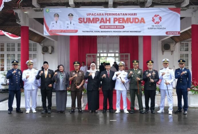 Pimpin Upacara Hari Sumpah Pemuda ke-98, Wakil Wali Kota Sabang Tekankan Pentingnya Peran Generasi Muda