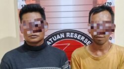 Satresnarkoba Polres Aceh Tenggara Amankan Dua Pria di Ketambe