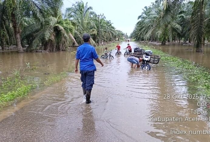BNPB Catat Banjir di Sumut dan Aceh, Gempa M6,4 Guncang Tanimbar