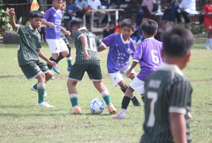 Talenta dan Lambhuk Bermain Kacamata di Laga Pembuka Pos Aceh Cup, SSB Pos Aceh Ditahan FRFA 1 – 1
