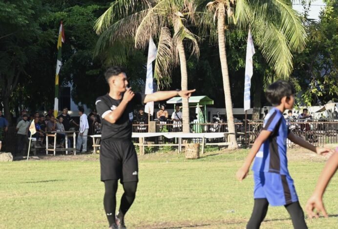 Dua Kali Pimpin Pos Aceh Cup, Wasit M Nuzulul Azmi Apresiasi Pembinaan Sepak Bola Usia Dini