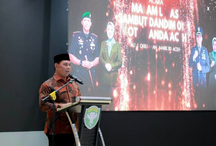 Bupati Aceh Besar Sambut Dandim Baru, Lepas Kolonel Faurizal dengan Doa dan Kenangan Hangat