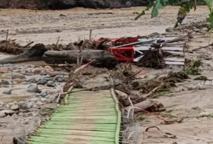 Jembatan Reje Payung Putus, 78 Kepala Keluarga Terdampak