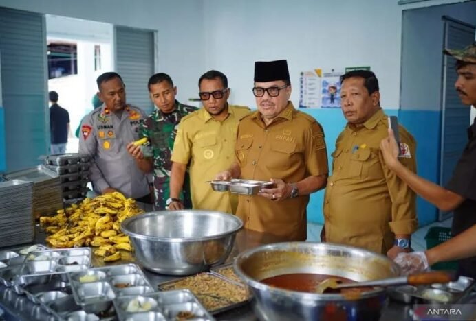Pemkab Nagan Raya Pastikan Makanan MBG Aman Dikonsumsi