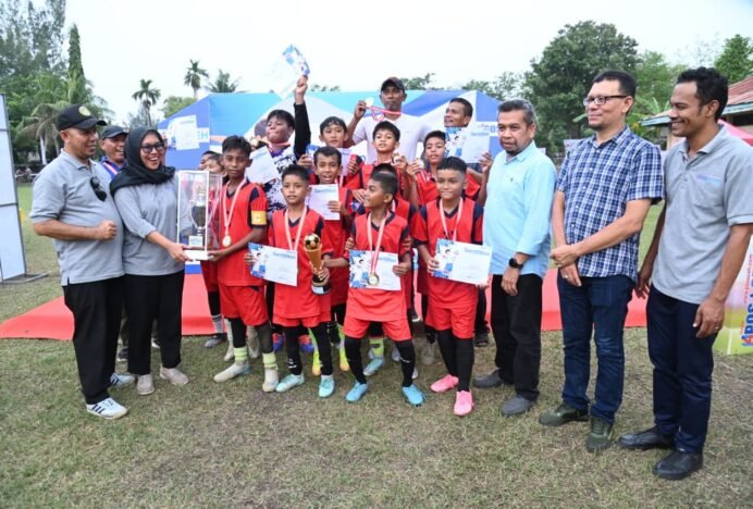 Atakana Juara Sepakbola Pos Aceh Cup U-12