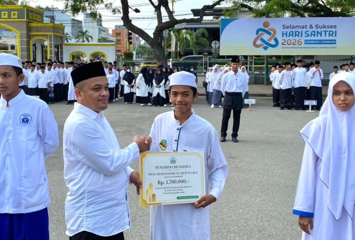 Ketua DPRK Bireuen Juniadi Hadiri Puncak HSN di Kota Santri