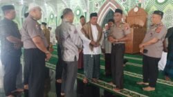Polres Aceh Besar Gelar Jumat Keliling di Masjid Agung Al Munawarah