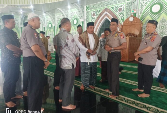 Polres Aceh Besar Gelar Jumat Keliling di Masjid Agung Al Munawarah