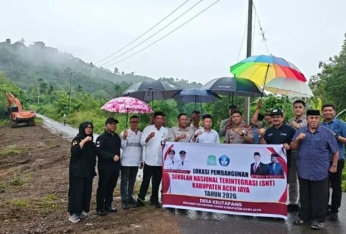 Aceh Jaya Mulai Siapkan Lahan untuk Pembangunan Sekolah Nasional Terintegrasi