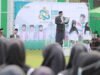 Unik, Para Srikandi Pimpin Upacara Hari Santri Kemenag Aceh Besar
