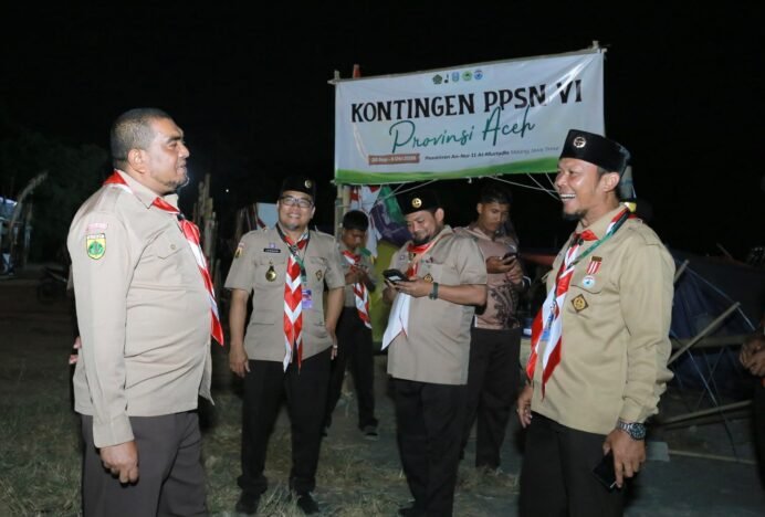 Empat Santri Aceh Besar PPSN di Malang, Yahwa Sambangi Kemah Santri