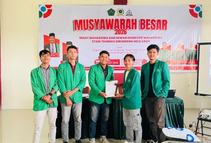 Alwi Alfandi dan Muhamad Alfi Akbar Terpilih Memimpin DEMA STAIN TDM Periode 2026 – 2027